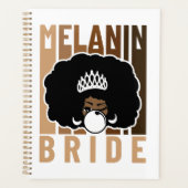 Melanin Bride Poppin Planner (Voorkant)