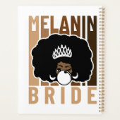 Melanin Bride Poppin Planner (Achterkant)