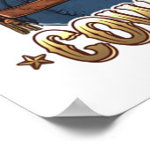 Melanin Cowgirl Swag Poster (Hoek)