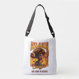 MELANIN COWGIRL Zwart Meisje Western Cowboy Crossbody Tas