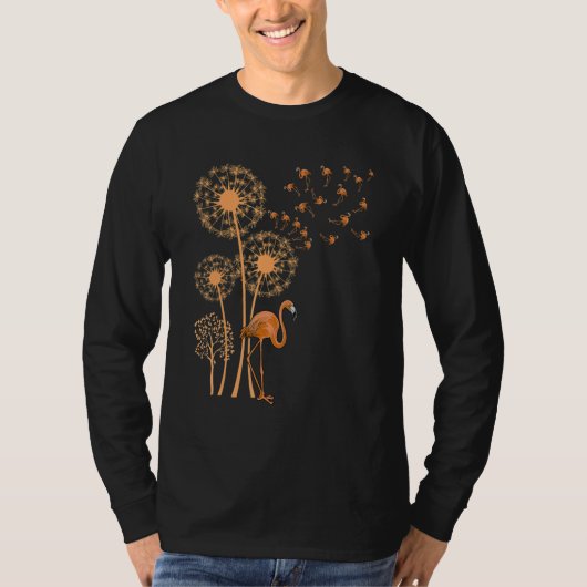 Melanin Dandelion Flamingo Black History Month Cut T-shirt (Voorkant)