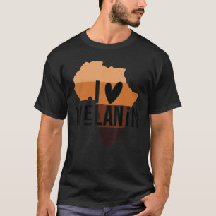 Melanin Elke schaap houdt van je huid zwart. T-shirt
