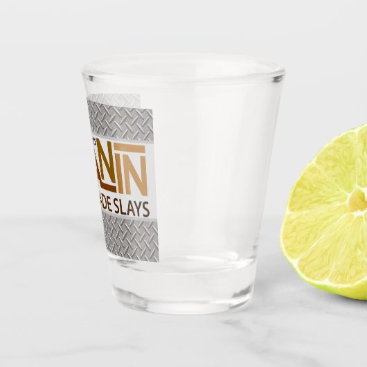 Melanin Elke Shade Slays Shot Glas (Rechts)