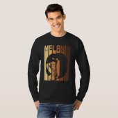 Melanin Every Shade Slays Black History Month Afri T-shirt (Voorkant volledig)