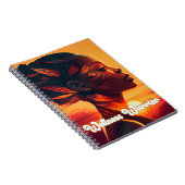 MELANIN GEÏNSPIREERD 80 PAGINA SPIRAAL NOTITIEBOEK (Rechterzijde)