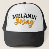 MELANIN GEWELDIGE SWAG TRUCKER PET (Voorkant)