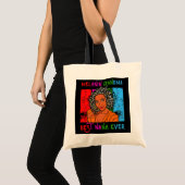 Melanin Grandma Best Nana Ever Moederdag Tote Bag (Voorkant (product))