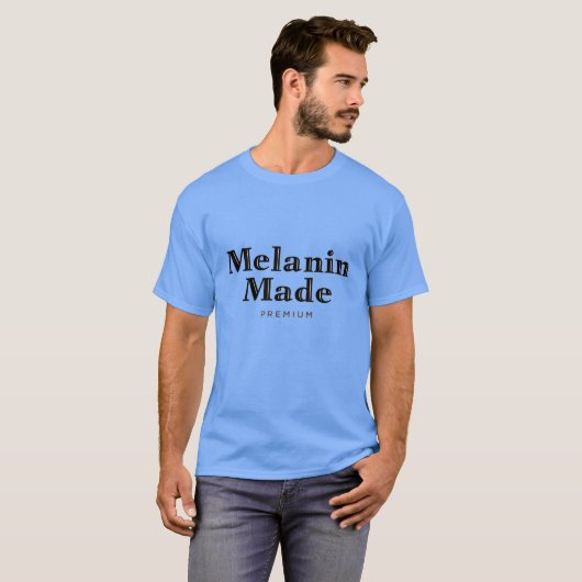 Melanin Made T-Shirt (Voorkant volledig)