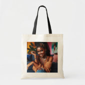 Melanin Magic Tote Bag (Voorkant)