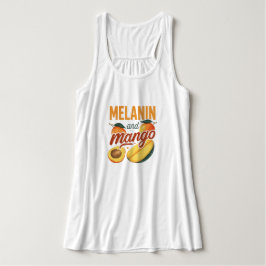 "Melanin & Mango" Zwarte Erfgoed Zomer Tanktop
