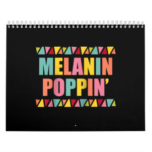 Melanin Poppin 1990 Hip Hop Dance Black Pride Kalender
