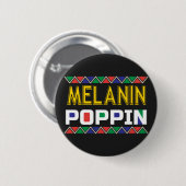 Melanin Poppin Ronde Button 5,7 Cm (Voorkant /achterkant)