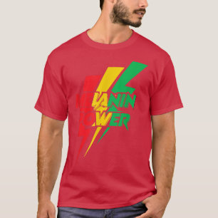 Melanin power junteenth viering 1865 t-shirt