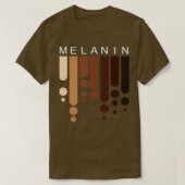 Melanin Pride Black T-shirt (Design voorkant)