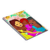Melanin Princess Notebook Notitieboek (Rechterzijde)