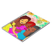 Melanin Princess Notebook Notitieboek (Linkerzijde)