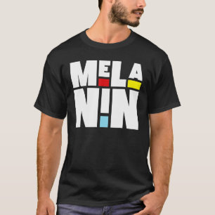 Melanin Proud Afro Black History Maandag Mannen vr T-shirt