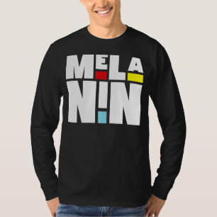 Melanin Proud Afro Black History Maandag Mannen vr T-shirt