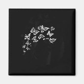 Melanin Queen African American Strong Black Natura Magneet (Voorkant)