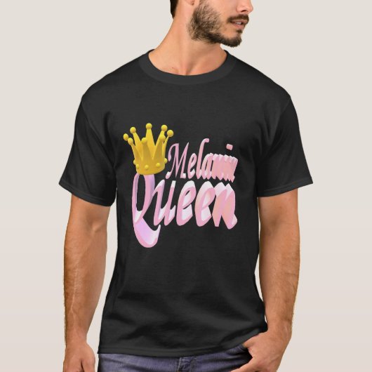 Melanin Queen T-shirt (Voorkant)