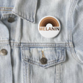 Melanin Rainbow Shades Ronde Button 5,7 Cm (In situ)