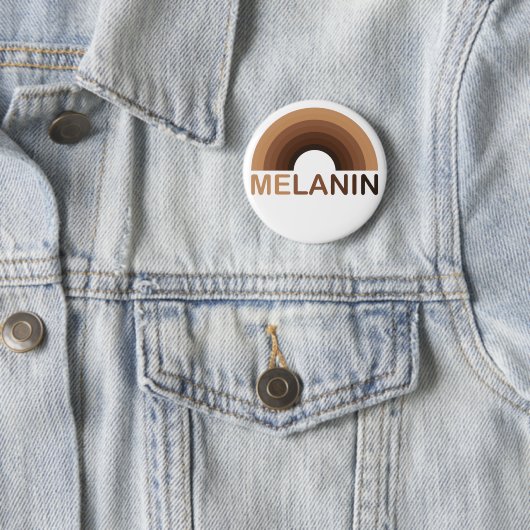 Melanin Rainbow Shades Ronde Button 5,7 Cm (In situ)