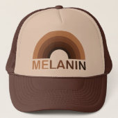 Melanin Rainbow Shades Trucker Pet (Voorkant)