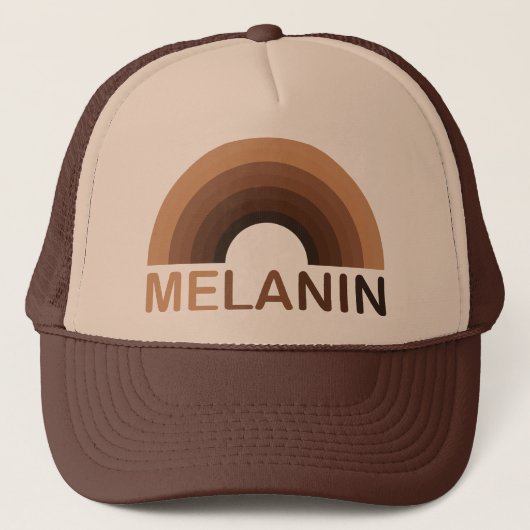 Melanin Rainbow Shades Trucker Pet (Voorkant)