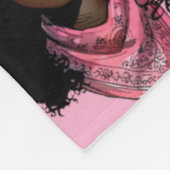 Melanin Rodeo Queen Fleece Deken (Hoek)