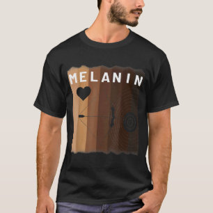 Melanin Shades Black Men Women Pride Archery Arche T-shirt