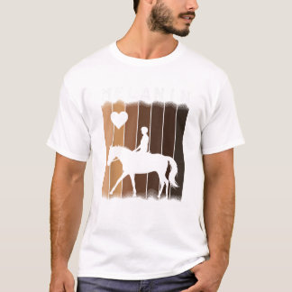 Melanin Shades Black Pride Mannen Vrouwen Equestri T-shirt