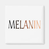 MELANIN Shades of Black Magneet (Voorkant)