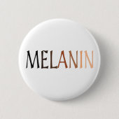 MELANIN Shades of Black Ronde Button 5,7 Cm (Voorkant)