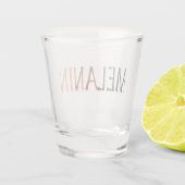 MELANIN Shades of Black Shot Glas (Achterkant)