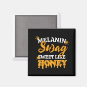 MELANIN Sweet like Honey Magneet (Voorkant / Achterkant)