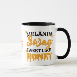 MELANIN Sweet like Honey SWAG Monogram Mok