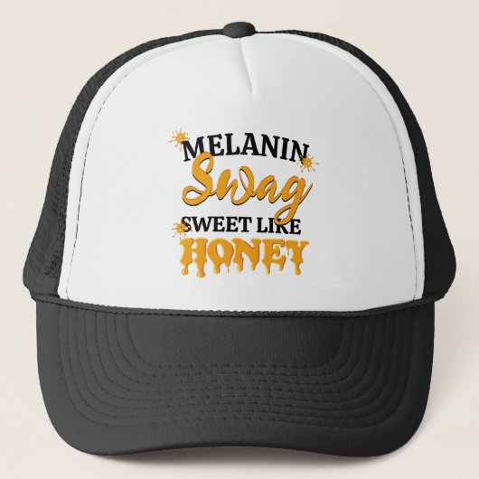 MELANIN Sweet like Honey Trucker Pet (Voorkant)