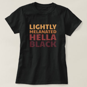 Melanin uit de Zwarte Geschiedenis T-shirt