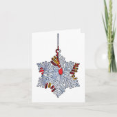 'Melanin' vouwvakantie Kaart (Voorkant)