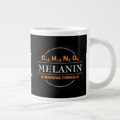 MELANIN Winning Formula Monogram Grote Koffiekop (Rechts)