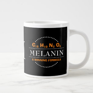 MELANIN Winning Formula Monogram Grote Koffiekop