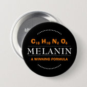 MELANIN Winning Formula Ronde Button 7,6 Cm (Voorkant /achterkant)