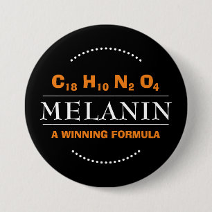 MELANIN Winning Formula Ronde Button 7,6 Cm
