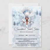 Melanin winter prinses sprookjesachtige portaal be kaart (Voorkant)