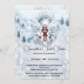 Melanin winter prinses sprookjesachtige portaal be kaart (Voorkant / Achterkant)