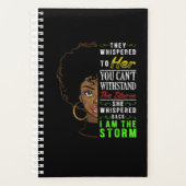 Melanin Women African American Pride Black History Planner (Voorkant)