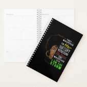 Melanin Women African American Pride Black History Planner (Display)