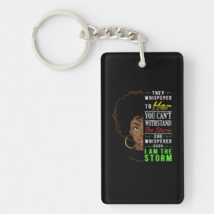 Melanin Women African American Pride Black History Sleutelhanger