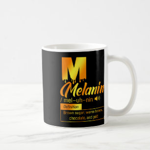 Melanin zelfstandig naamwoord definitie zwarte ges koffiemok