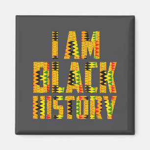 Melanine Afrikaanse wortels Black History Month cu Magneet